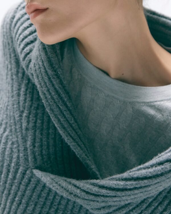 Rania Lightweight Cable Sweater - Image 5