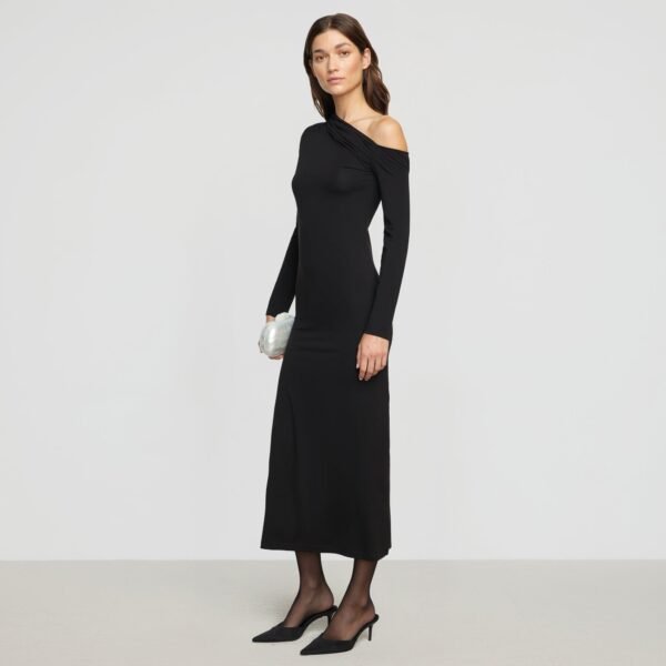 Alina Off-Shoulder Jersey Dress