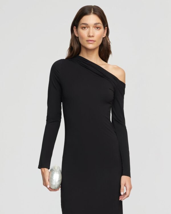 Alina Off-Shoulder Jersey Dress - Image 3