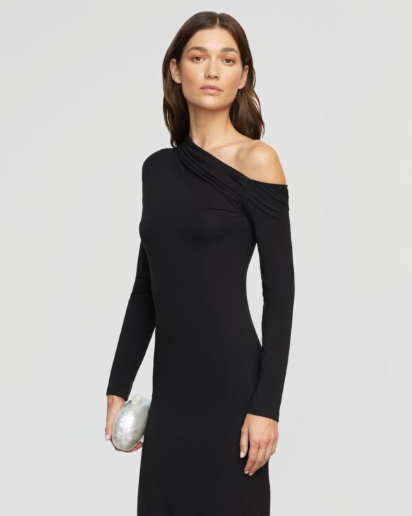 Alina Off-Shoulder Jersey Dress - Image 5