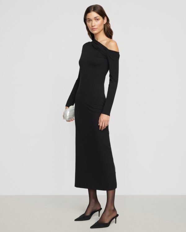 Alina Off-Shoulder Jersey Dress - Image 6