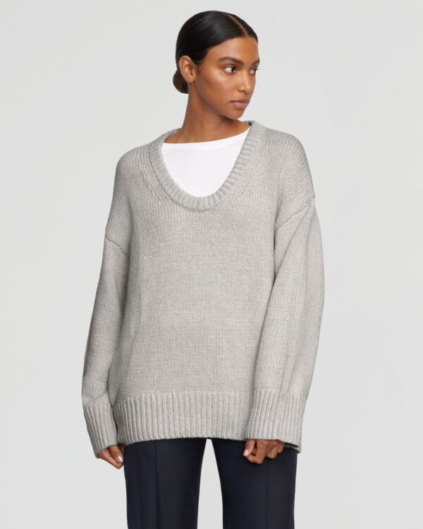 Archie Deep U-Neck Sweater - Image 4