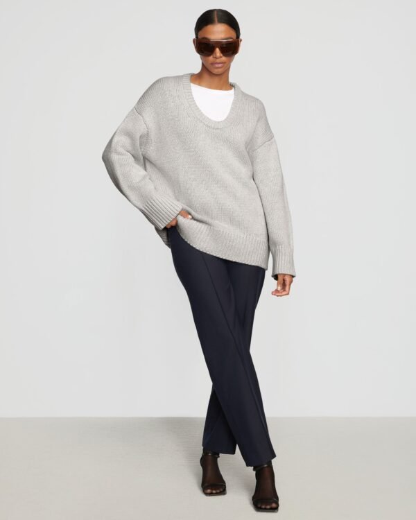 Archie Deep U-Neck Sweater - Image 5