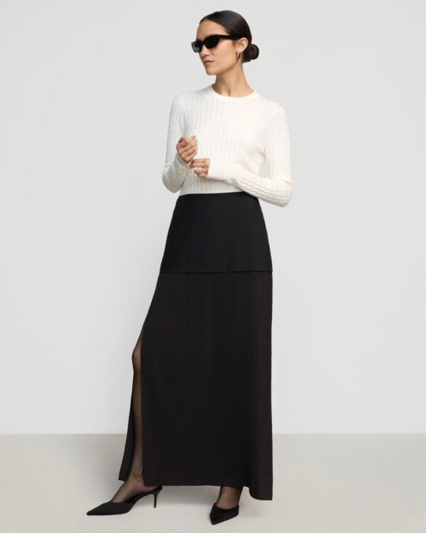 Augusta Tiered Maxi Skirt - Image 2