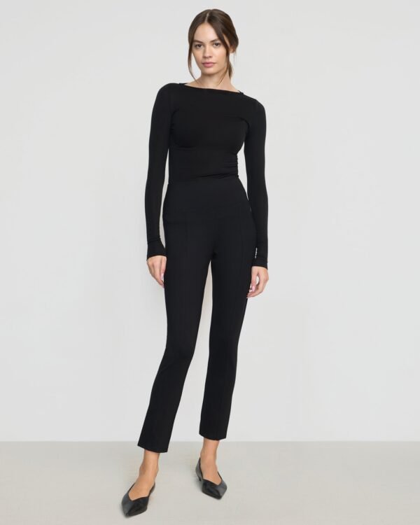 Bea Slim-Leg Ponte Stretch Pant - Image 2