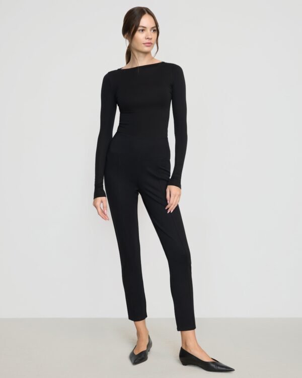 Bea Slim-Leg Ponte Stretch Pant - Image 4