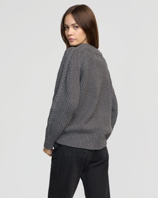 Brady Chunky Cable Knit Sweater - Image 7