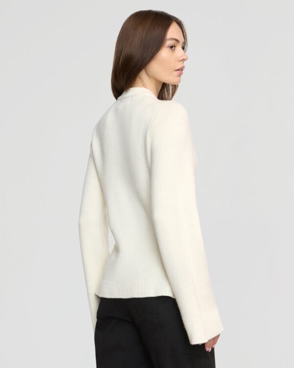 Eames Organic Cotton-Wool Button Cardigan - Image 5