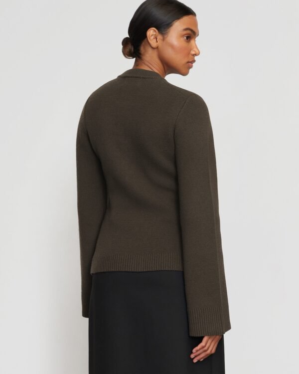 Eames Organic Cotton-Wool Button Cardigan - Image 7