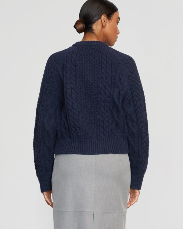 Eloise Button Cable Cardigan - Image 9