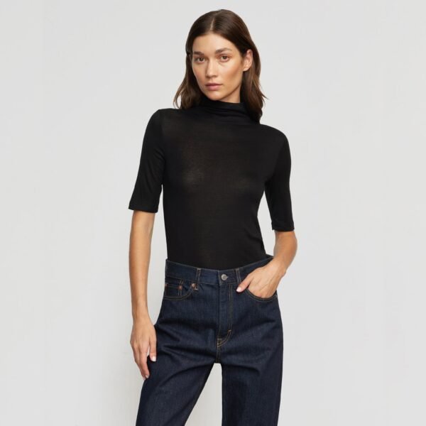 Gina Tencel-Wool Semi-Sheer Tee