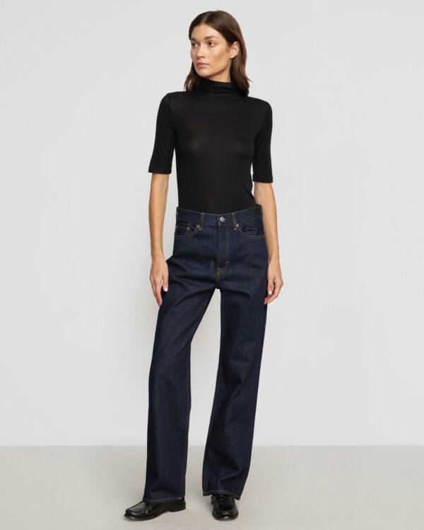 Gina Tencel-Wool Semi-Sheer Tee - Image 5