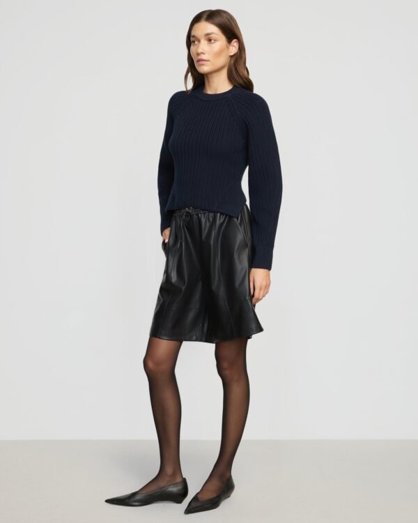 Iona Organic Cotton Cropped Sweater - Image 7