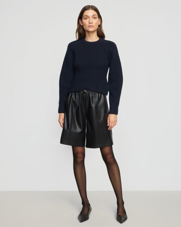 Iona Organic Cotton Cropped Sweater - Image 8