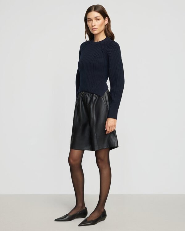 Iona Organic Cotton Cropped Sweater - Image 5