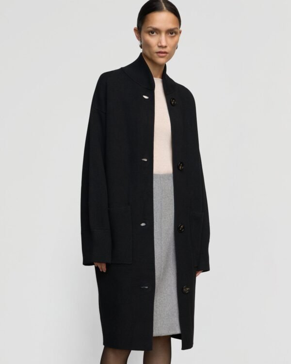 Lois Button Sweater Coat - Image 3