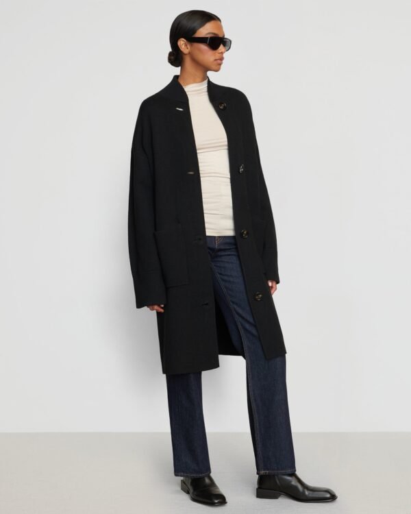 Lois Button Sweater Coat - Image 8