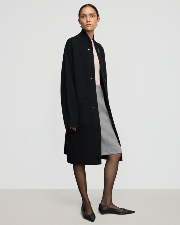 Lois Button Sweater Coat - Image 4