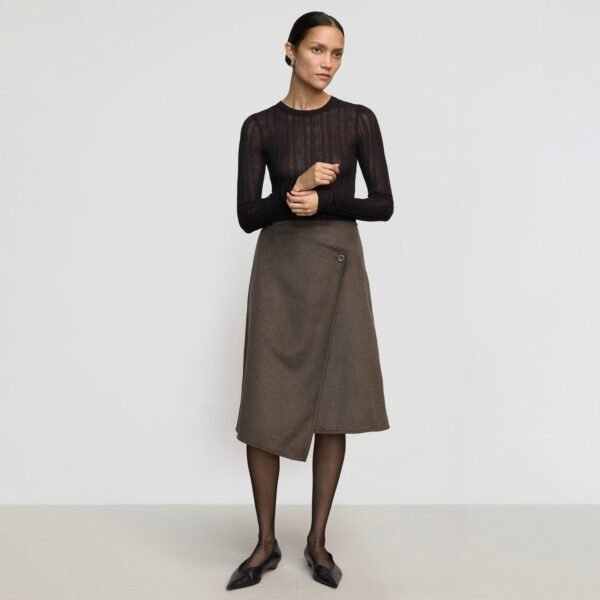 Sadie Asymmetric Wrap Skirt