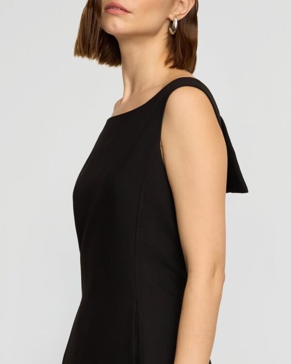 Thanya Wide-Neck Split-Back Dress - Image 4