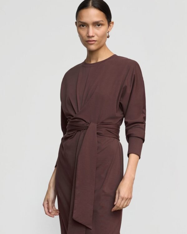 Wei Tie-Front Organic Cotton Dress - Image 3