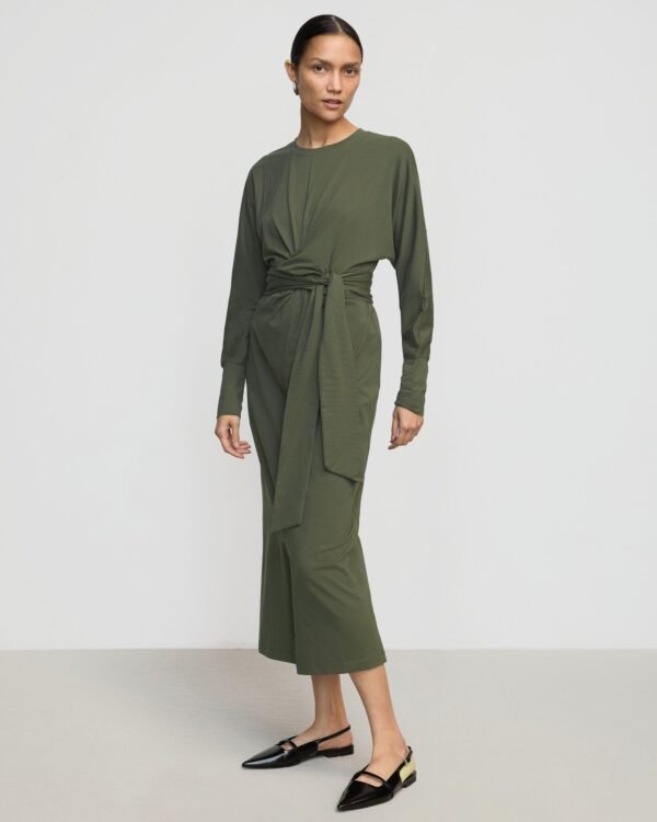 Wei Tie-Front Organic Cotton Dress - Image 3